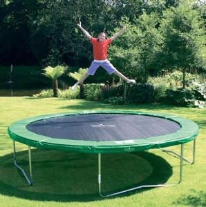 trampoline-springen